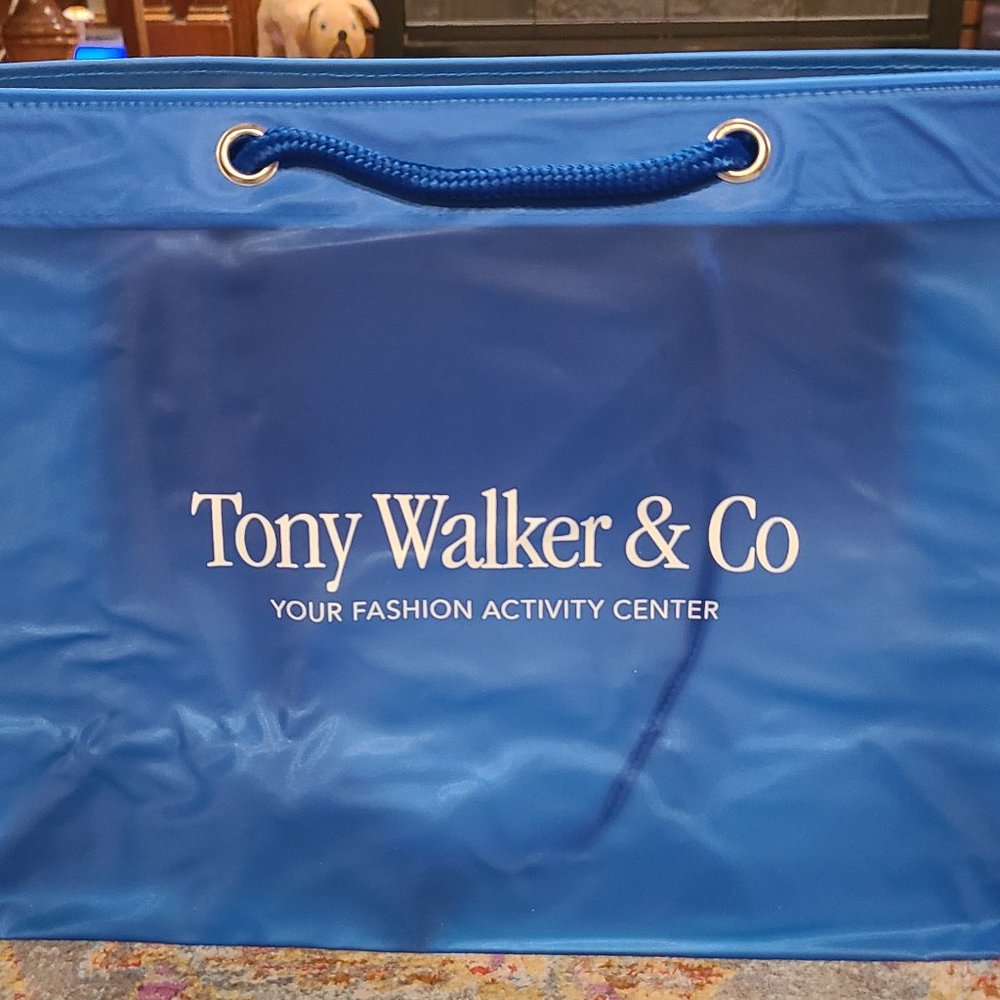 Tony Walker vinyl reusable tote bags